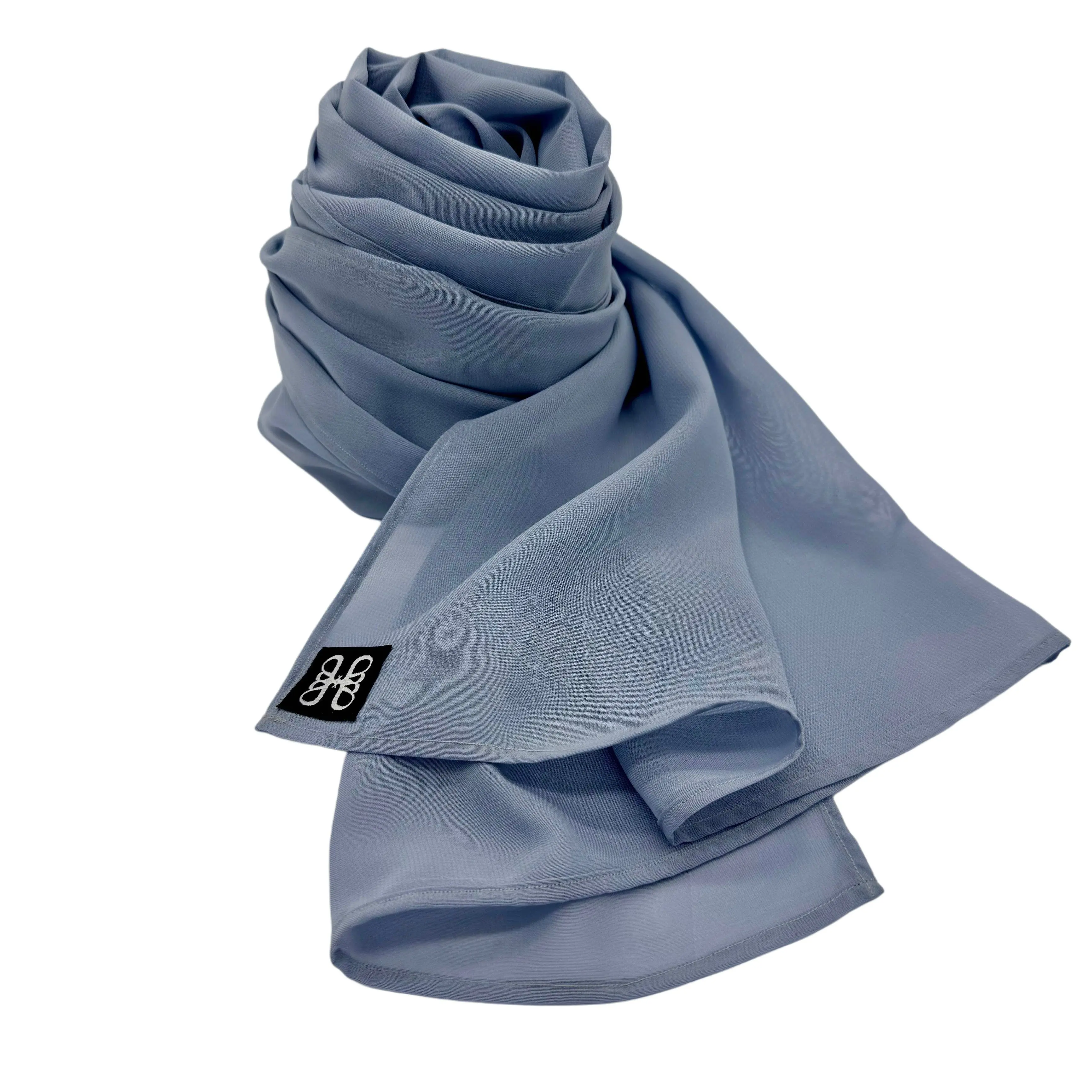 حجاب شيفون بلون Sky Blue