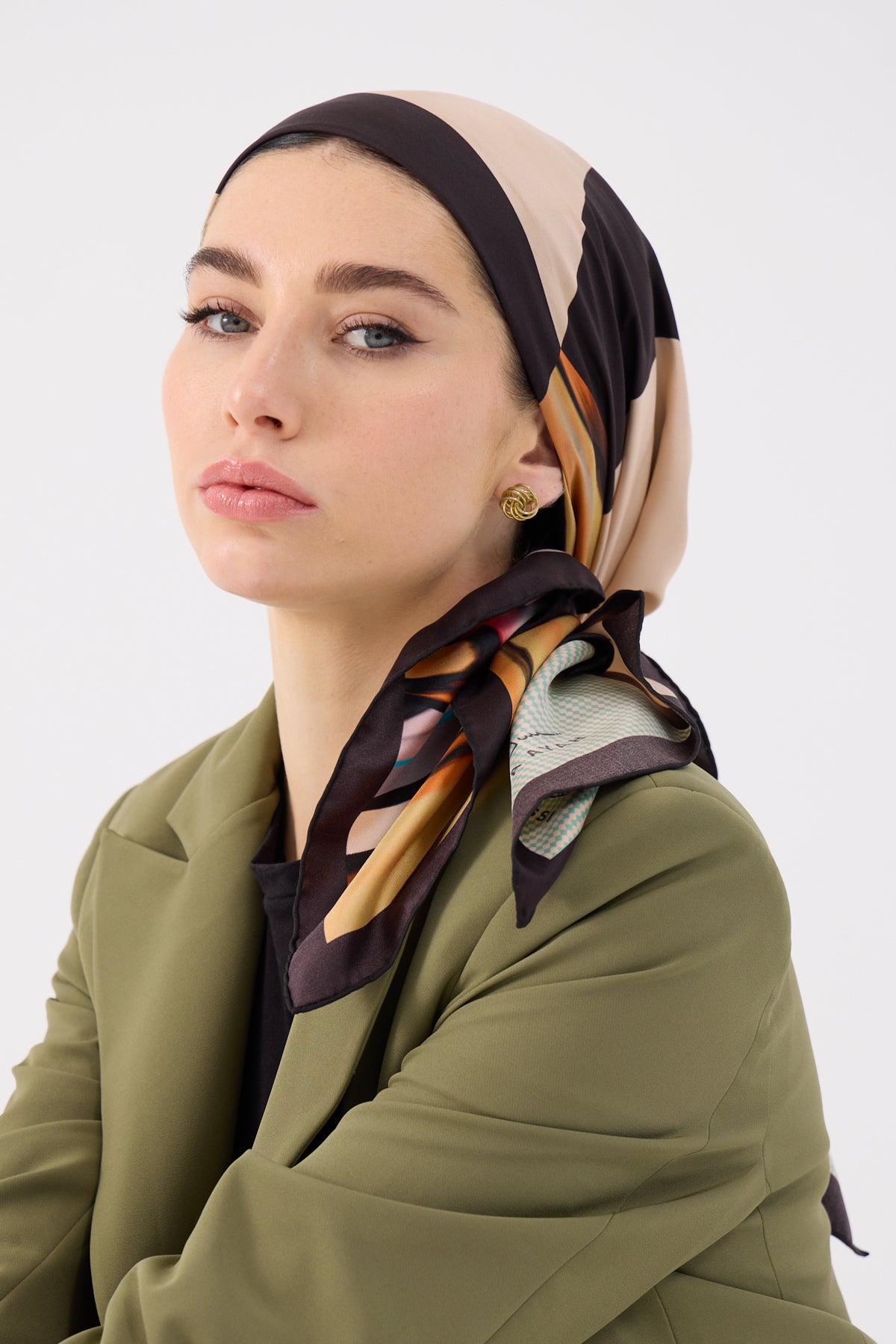 Gaia Silk Scarf - Image 8