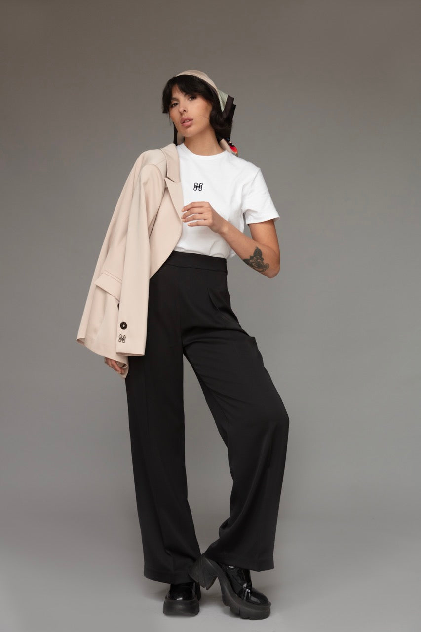 High-rise Wide Leg Amani Pants - Image 3
