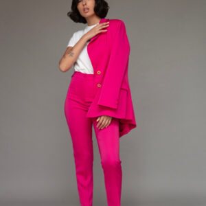 Camellia Blazer in Rose