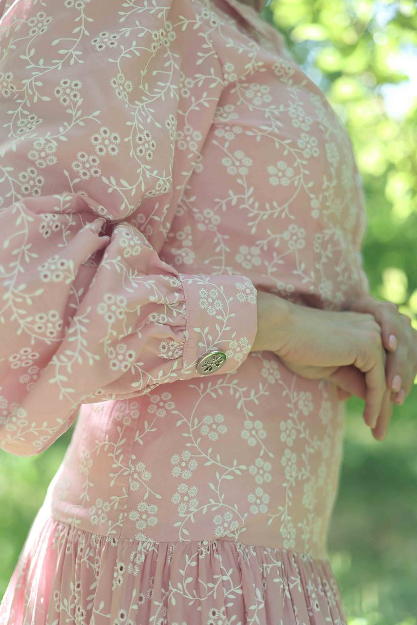 Areej Floral Set in Blush Petal - Image 3
