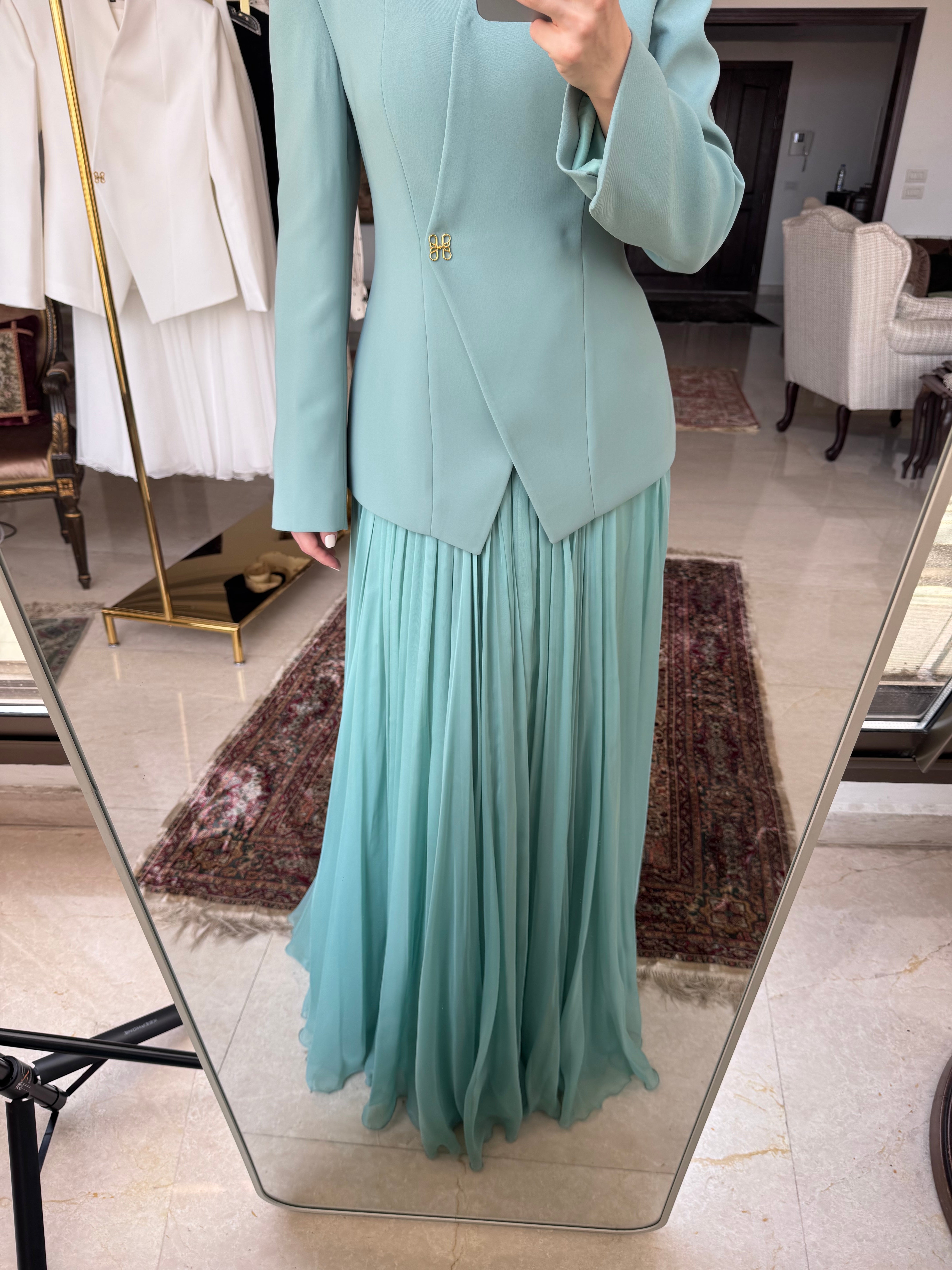 Perla Set in Tiffany Green - Image 2