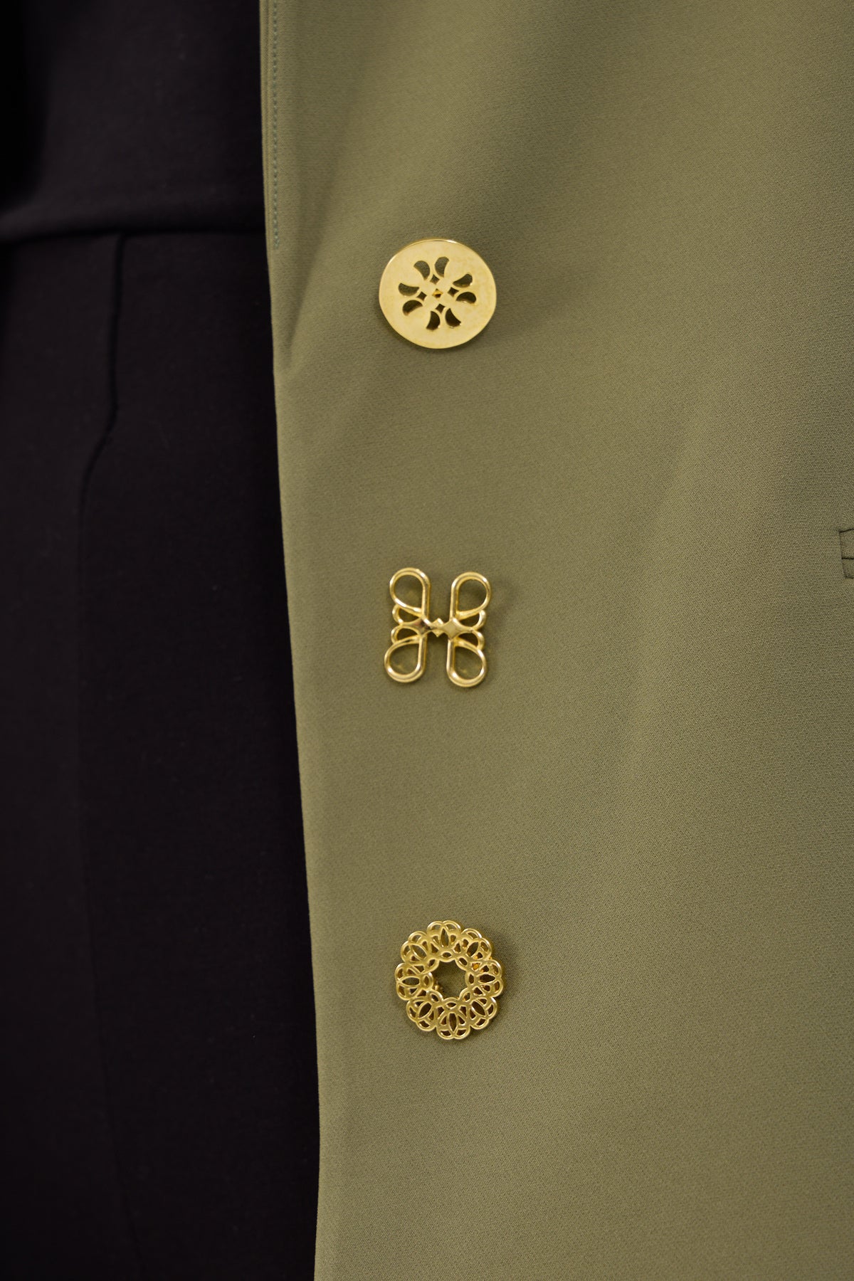 Diana Blazer in Olive Green - Image 4