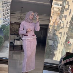 Wardah Tweed Set