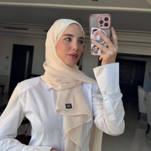 Whipped Cream Chiffon Hijab