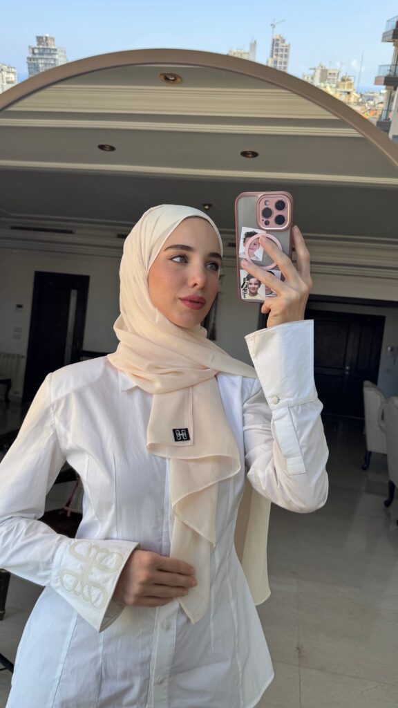 Whipped Cream Chiffon Hijab