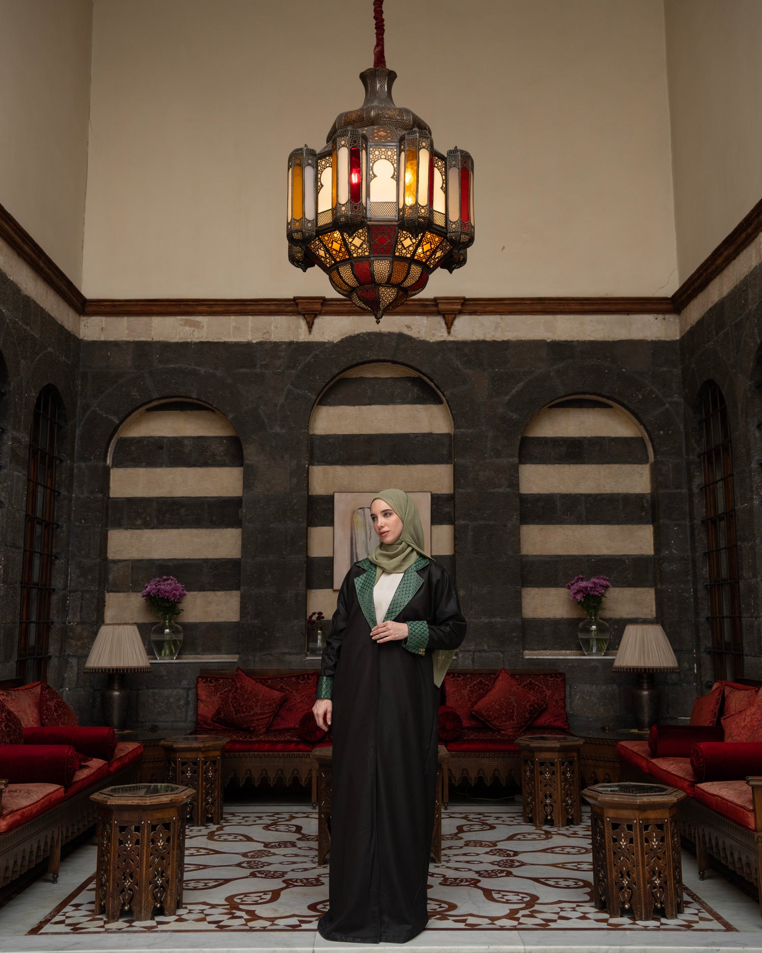 Yasmina Abaya in brown - Image 2