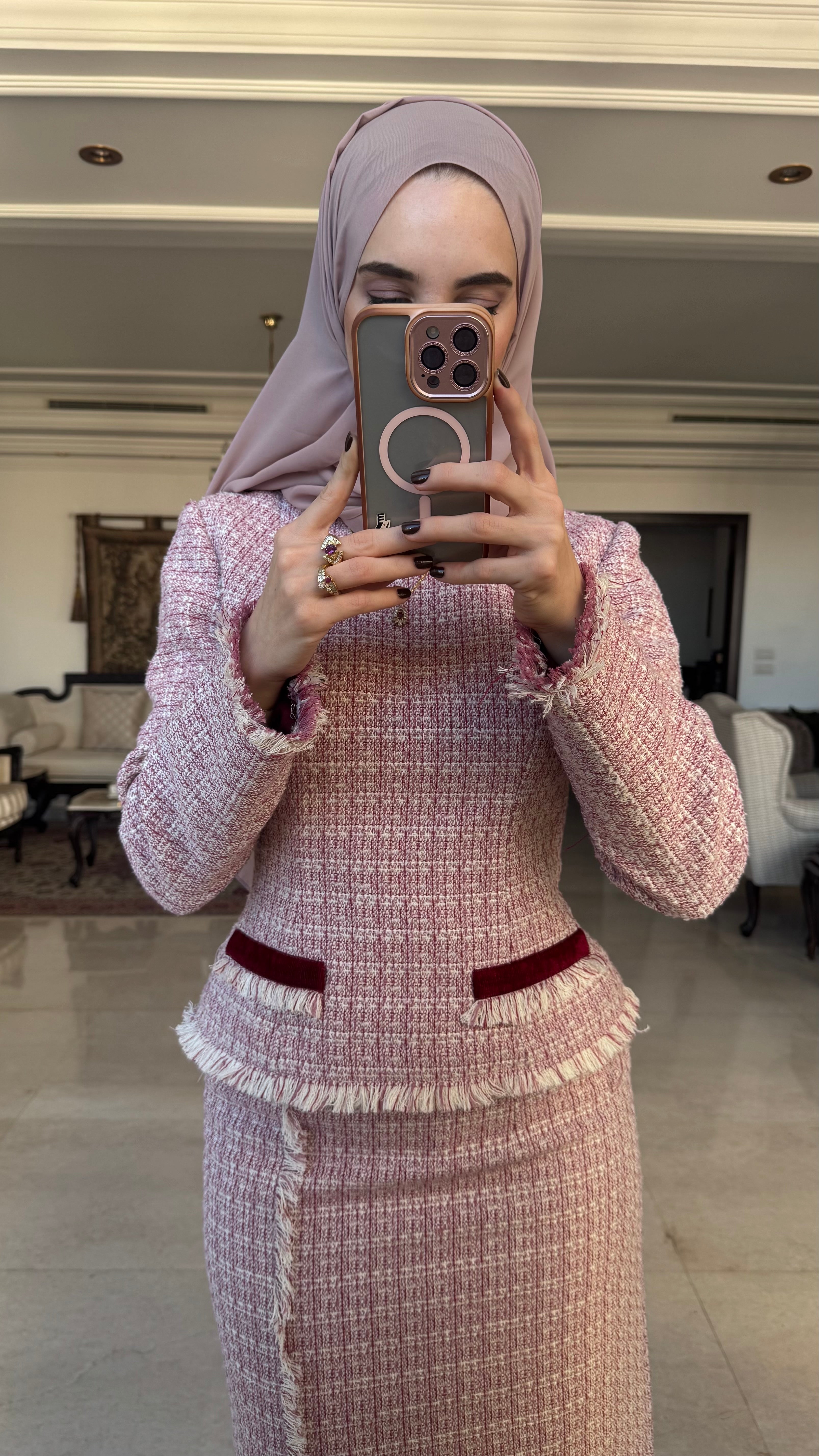 Wardah Tweed Set - Image 3
