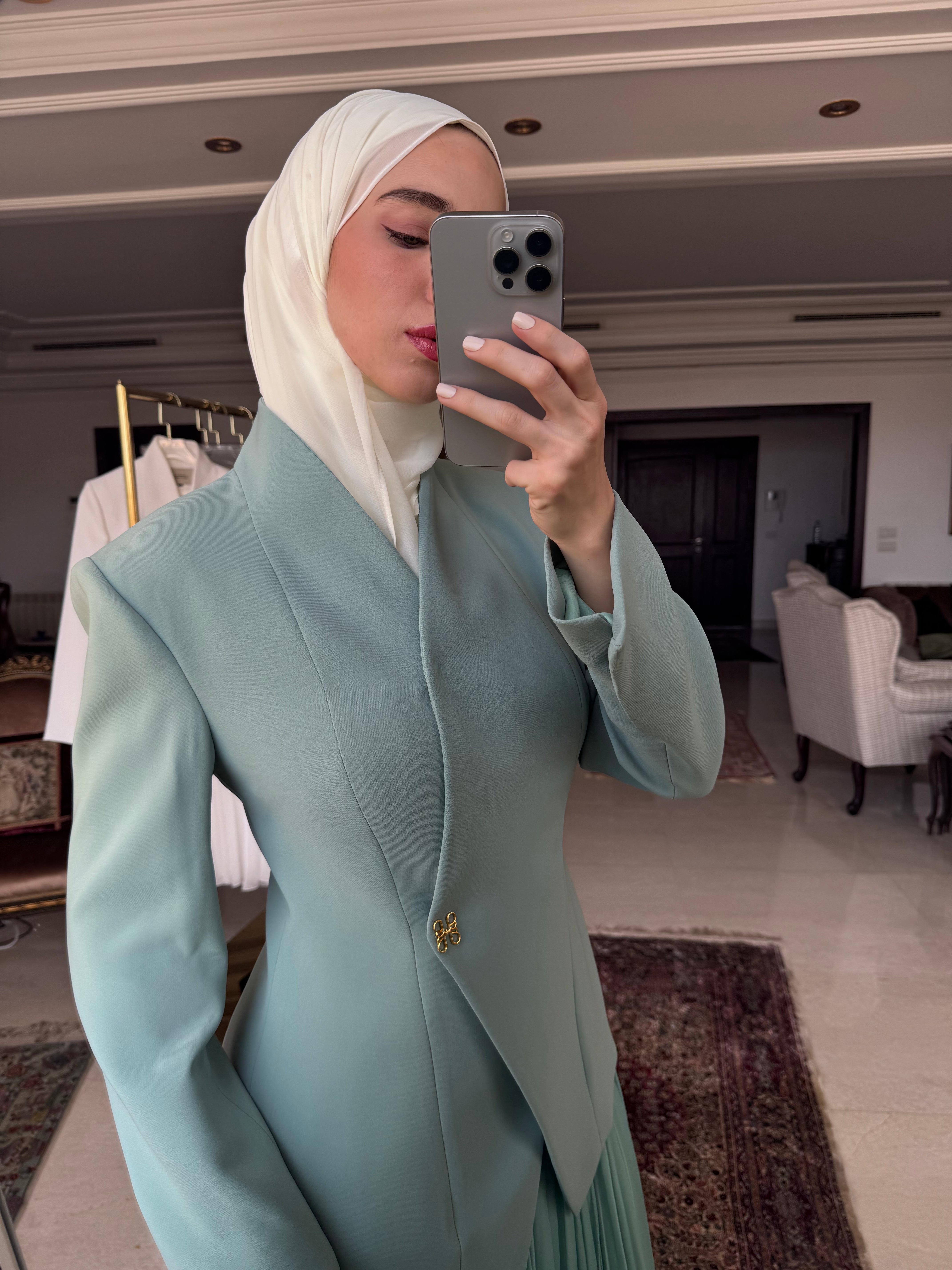 Perla Set in Tiffany Green - Image 4