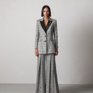 Balqees Plaid Suit