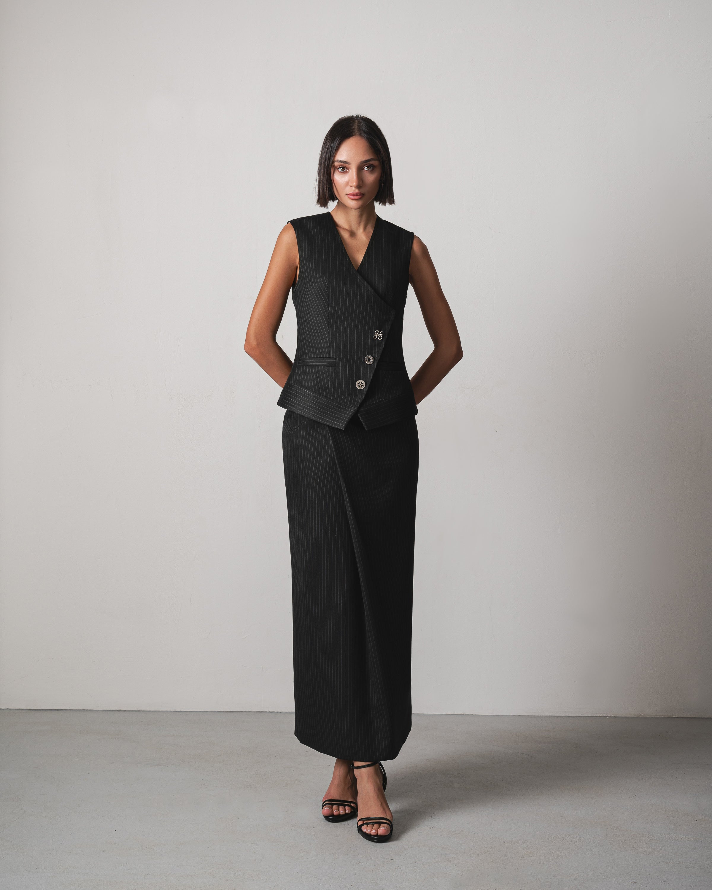 Hind Striped Gilet - Image 2