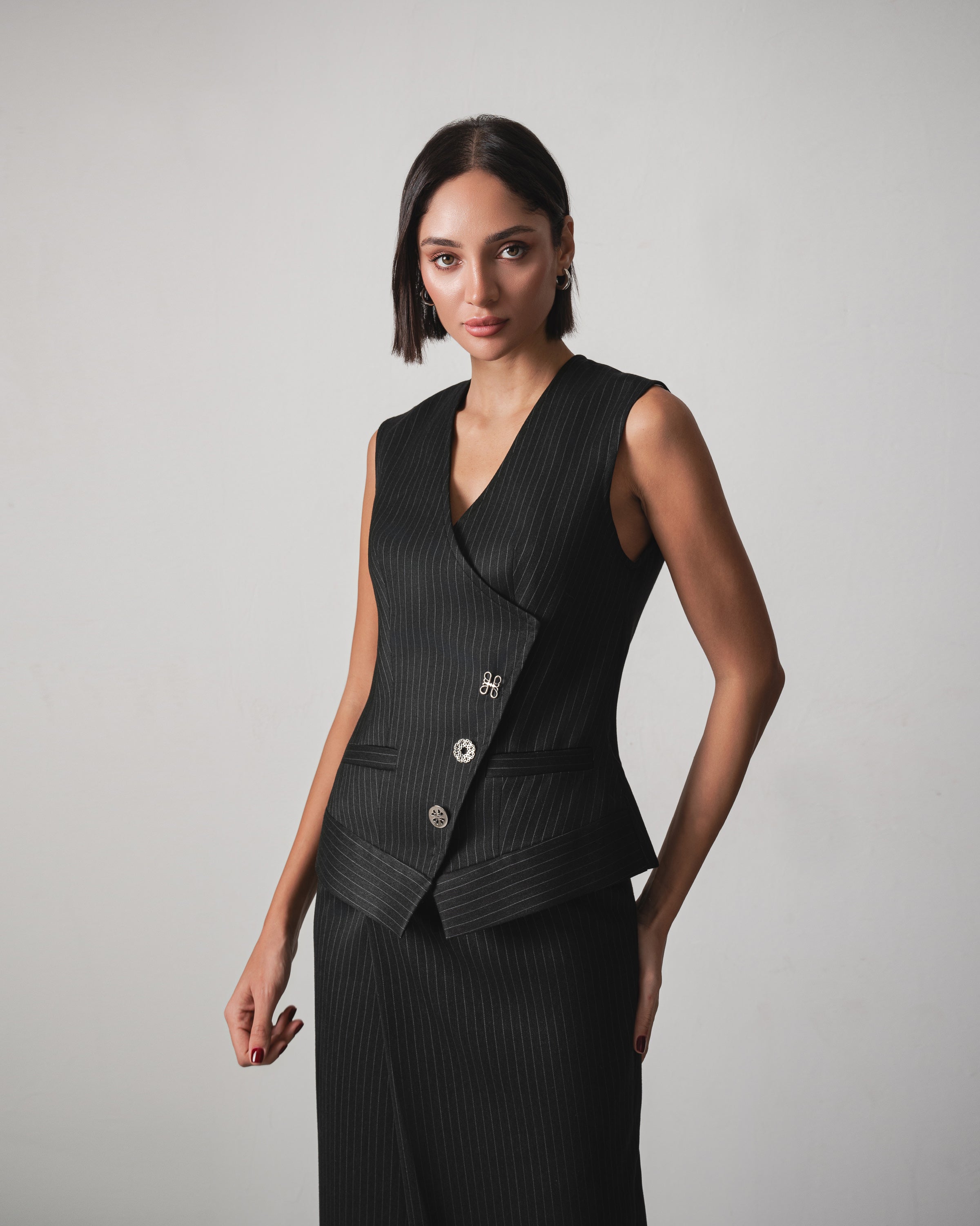 Hind Striped Gilet