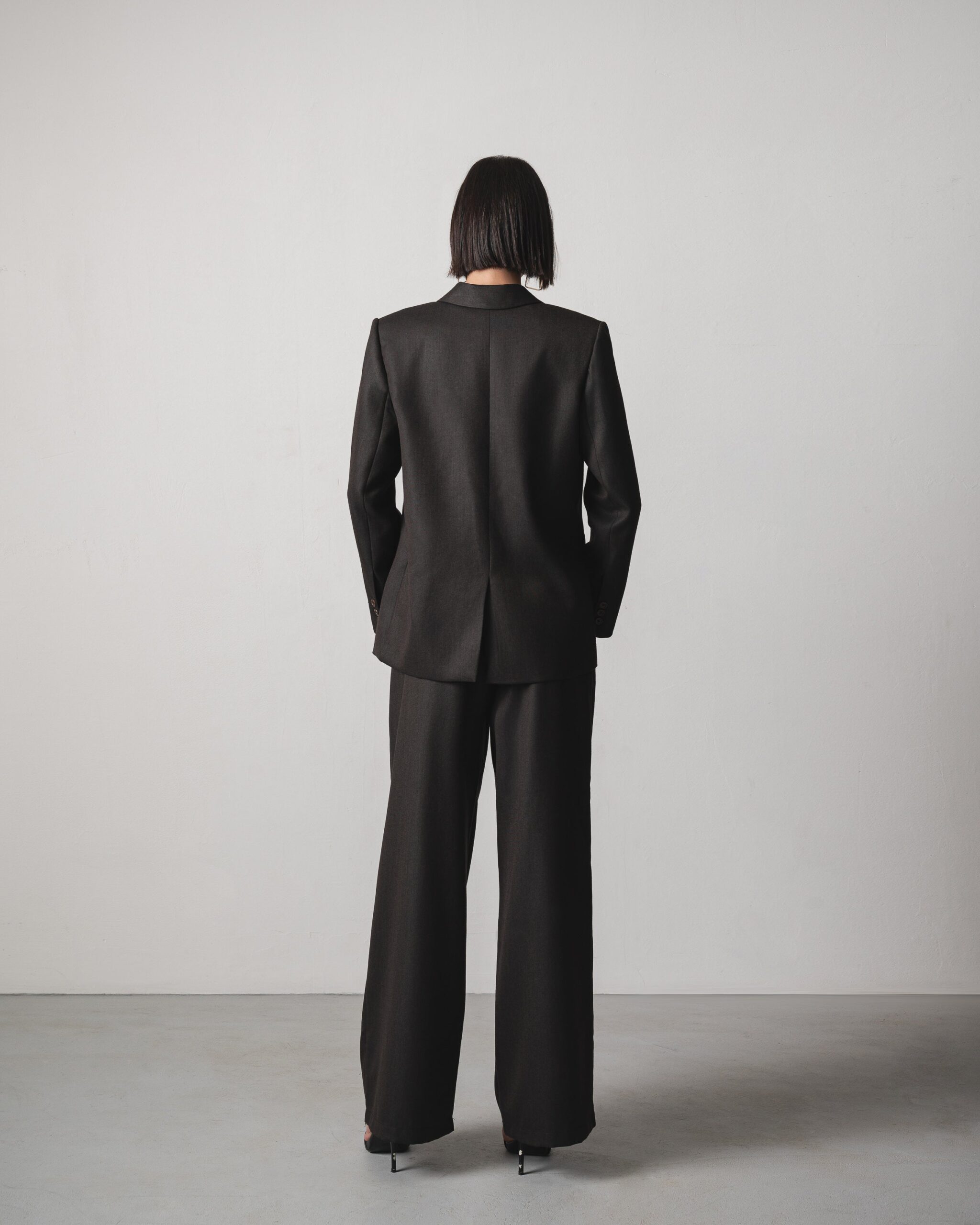 Nada Suit in Dark Brown - Image 3