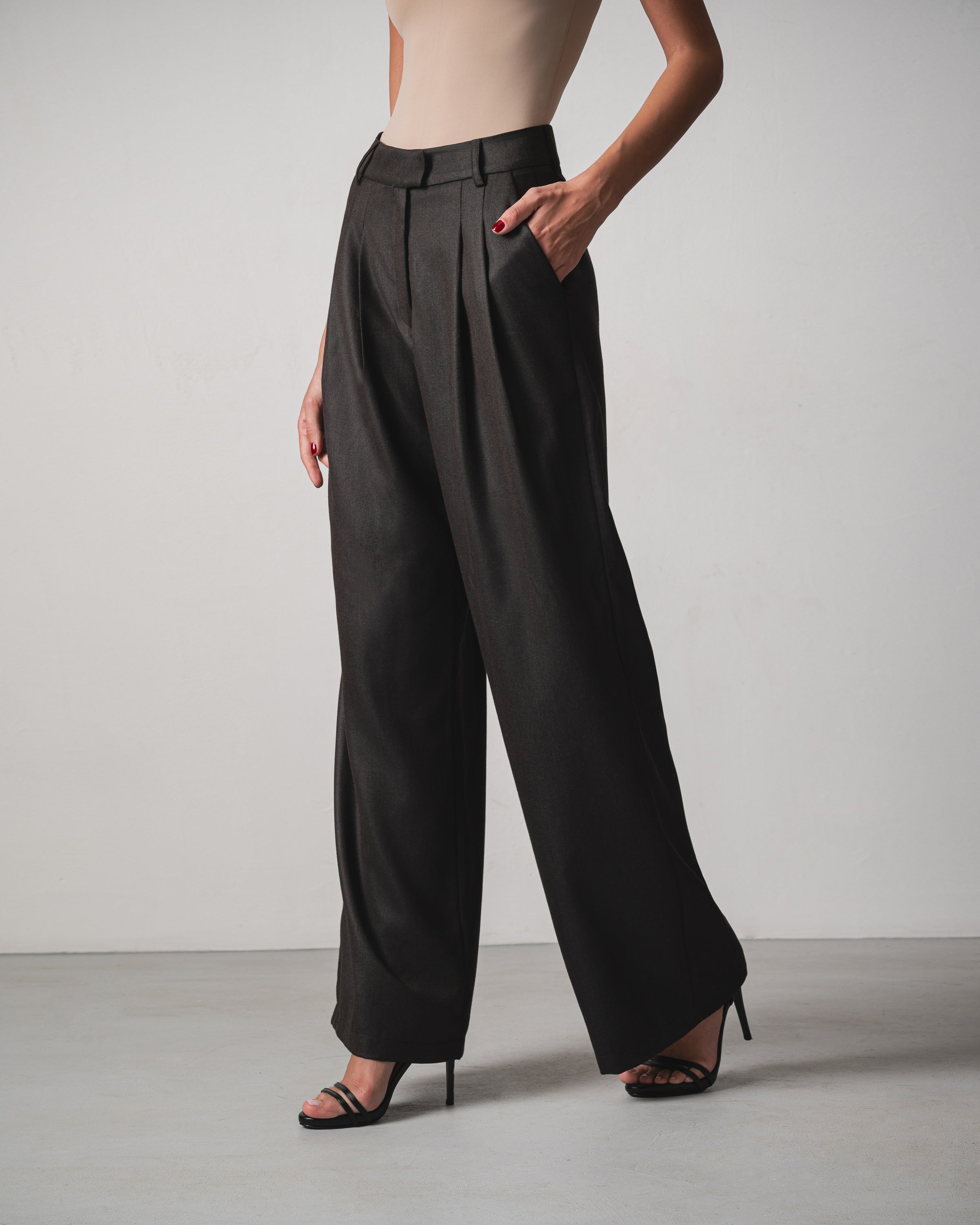 Nada Suit in Dark Brown - Image 5