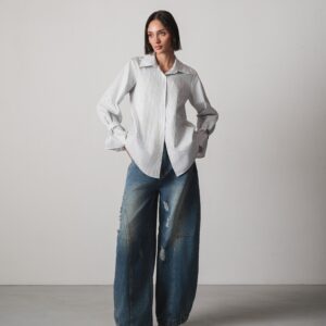 Salma Shirt in Grey