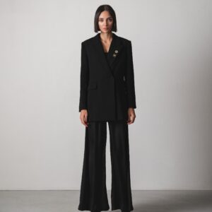 Lana Oversize Blazer in Black