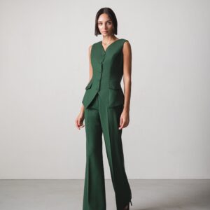 Yusra Set in Dark Green