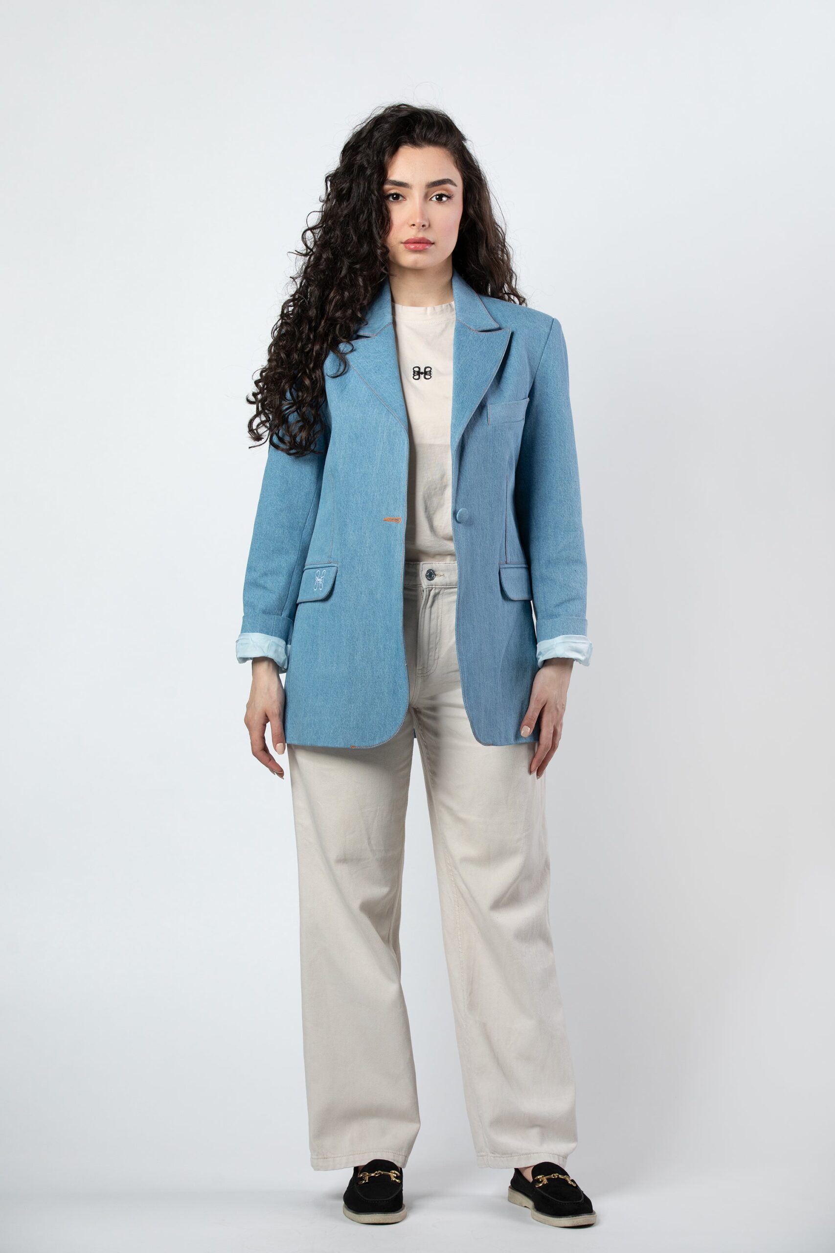 Zein denim blazer - Image 8