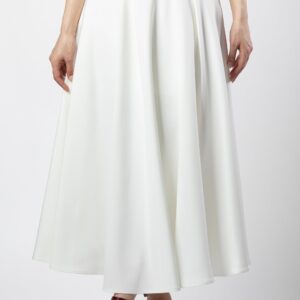 Layal flared midi skirt