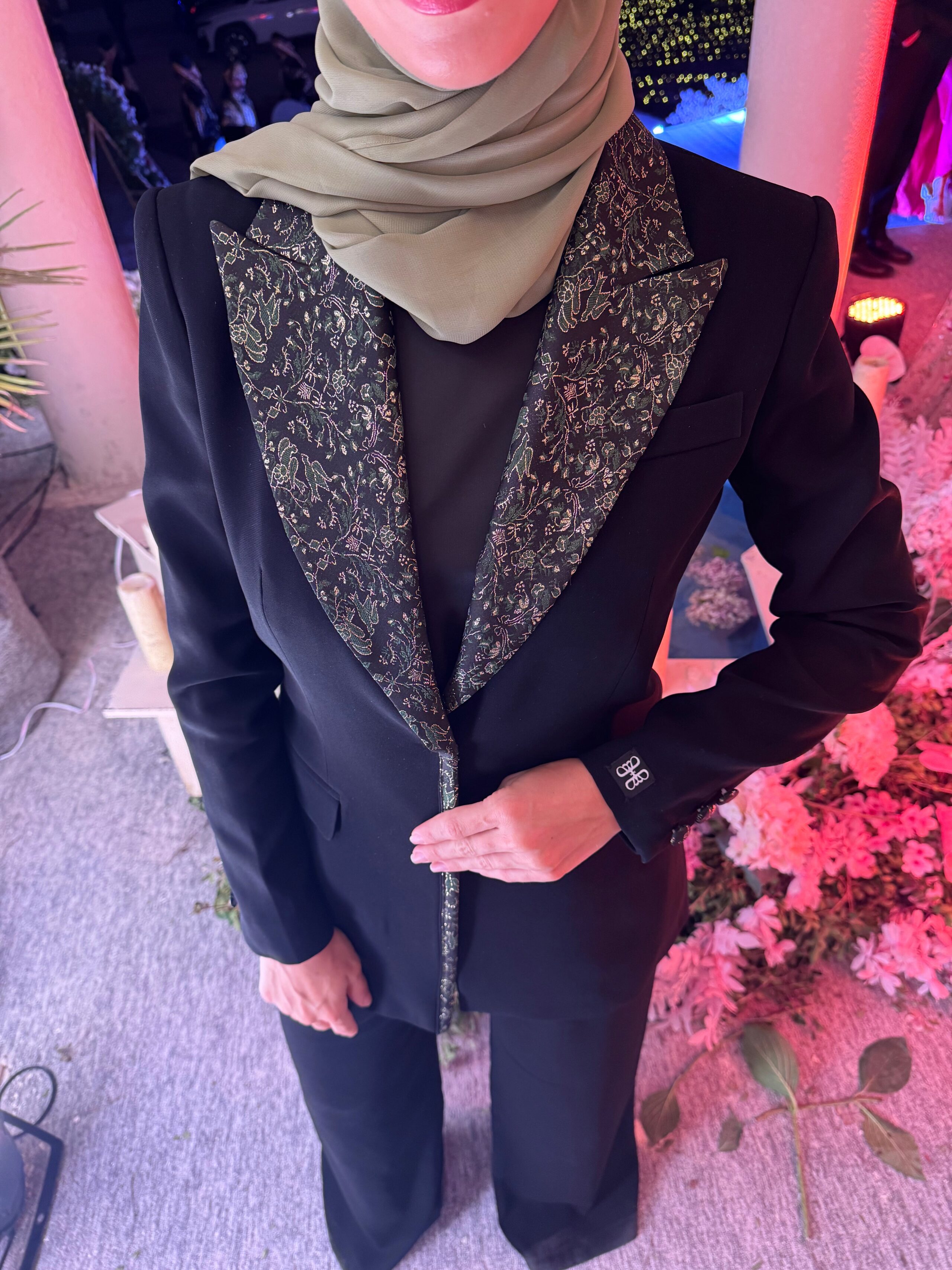 Layal Set in Black - الصورة 4