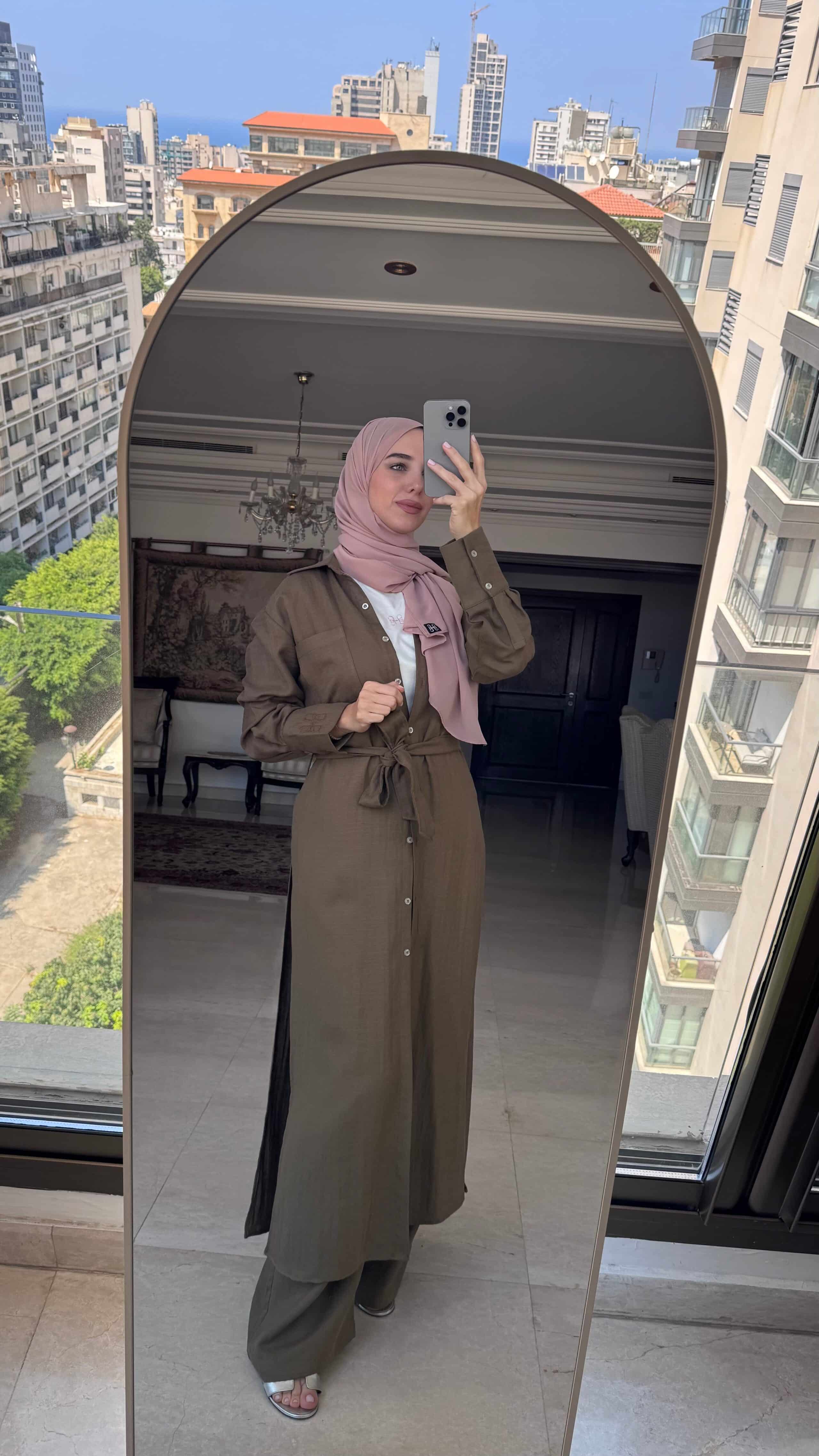 Sahar Set in Army green